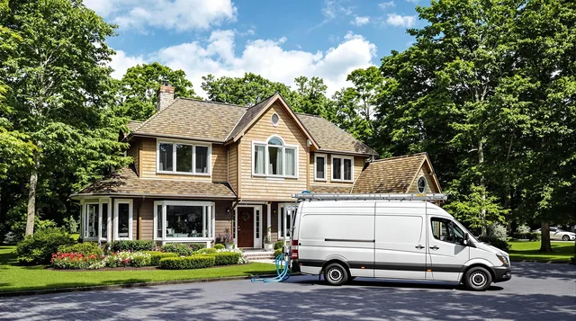 Twinsburg Dryer Vent Cleaning dryer vent cleaning crew working in Aurora, OH