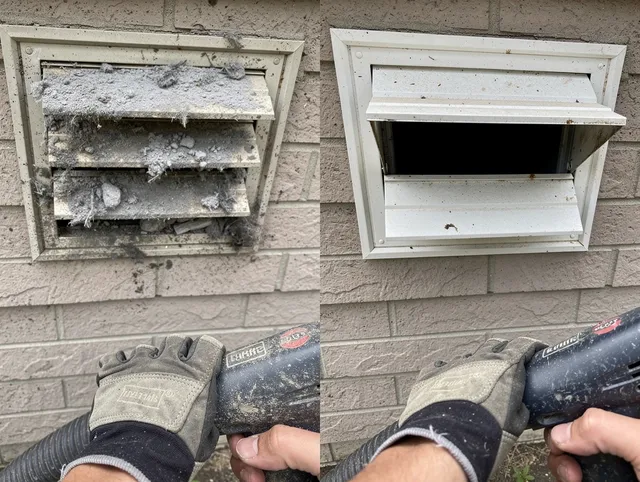 Professional dryer exhaust vent cleaning by Twinsburg Dryer Vent Cleaning in Twinsburg