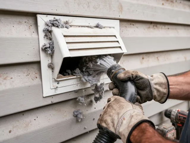 Professional dryer vent cleaning by Twinsburg Dryer Vent Cleaning in Twinsburg