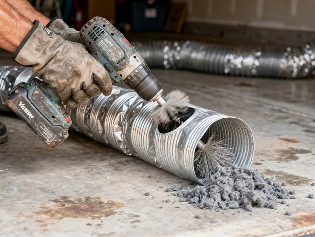 Professional duct cleaning by Twinsburg Dryer Vent Cleaning in Twinsburg