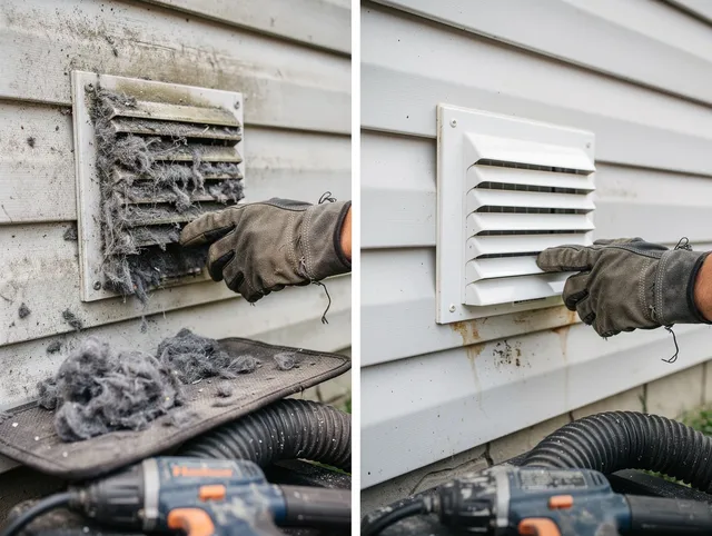 Residential dryer vent cleaning by Twinsburg Dryer Vent Cleaning in Twinsburg